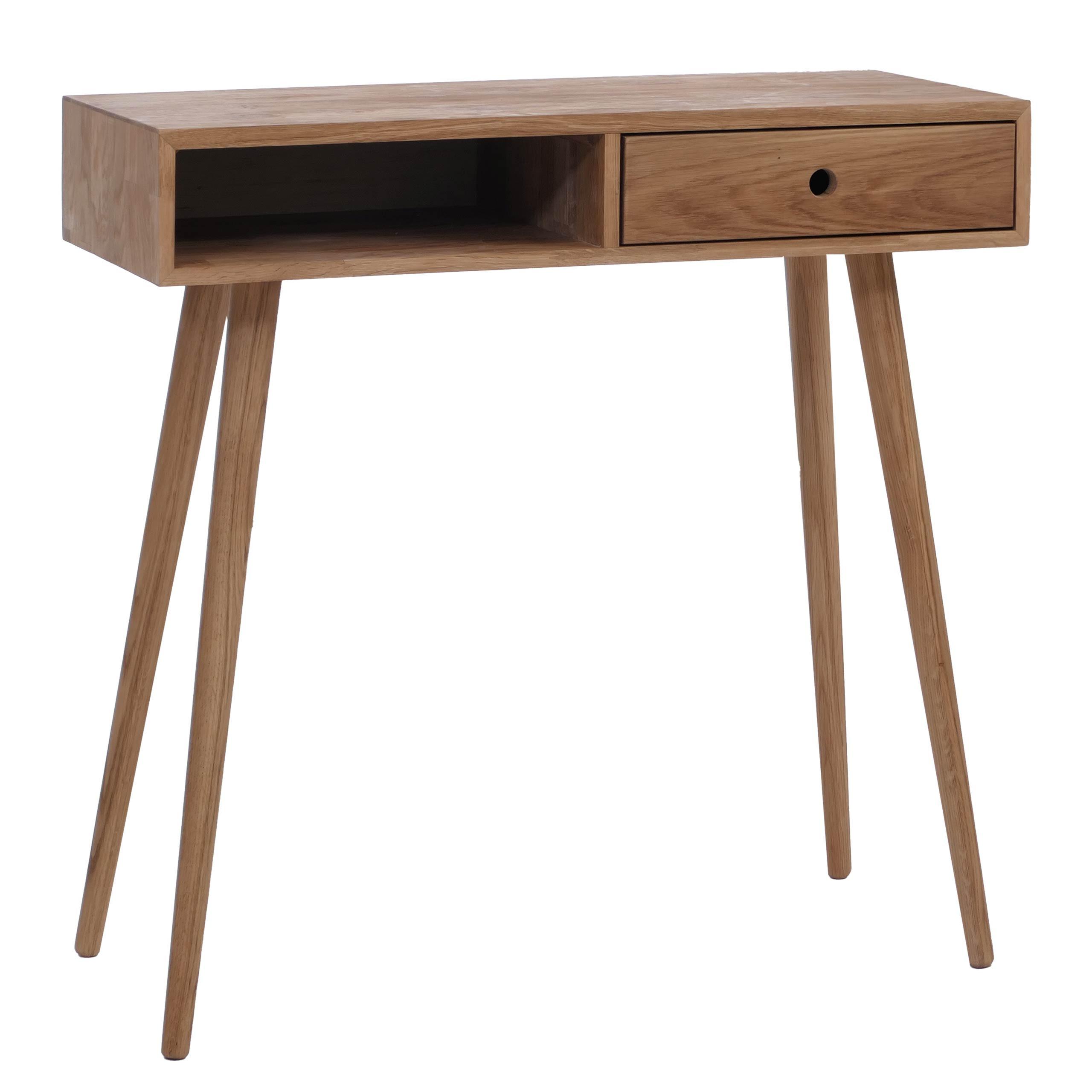 KONSOLENTISCH rechteck Braun - Braun, Holz (34/80/80cm) - MCW