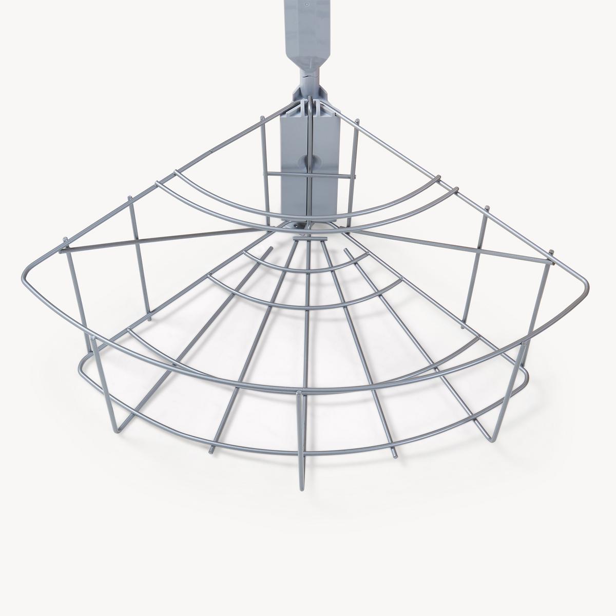 EINBAU-MÜLLEIMER Kollby - Grau, Kunststoff (45.5/50.5/45.5cm) - [en.casa]