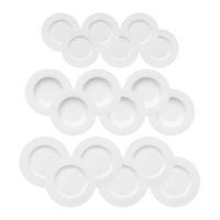 STARTER-SET Royal weiß 18-tlg. - Weiß, Keramik (2/2/2cm) - Villeroy & Boch