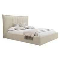 POLSTERBETT Lilikus - Beige/Naturfarben, Holz/Holzwerkstoff (160/200cm) - MIRJAN24