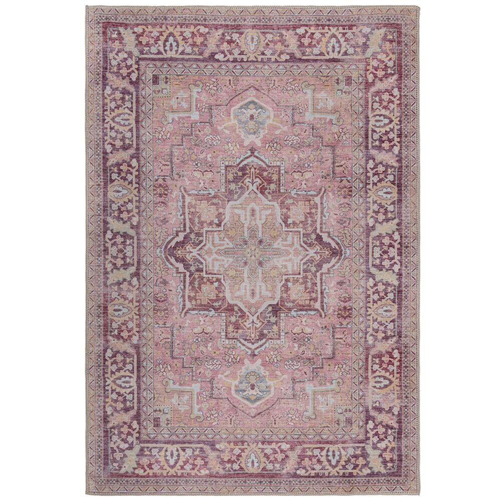 TEPPICH Waschbar HALD, klassisch im Vintage-Stil, Rosa, 80 x 150 cm - Rosa, Textil (150/80cm) - KADIMA DESIGN