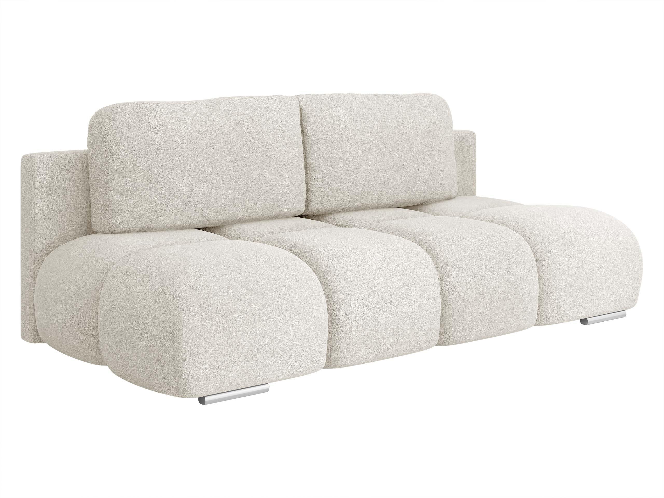 SCHLAFSOFA Honey Mini - Creme/Schwarz, Holz/Kunststoff (195/104/90cm) - MIRJAN24