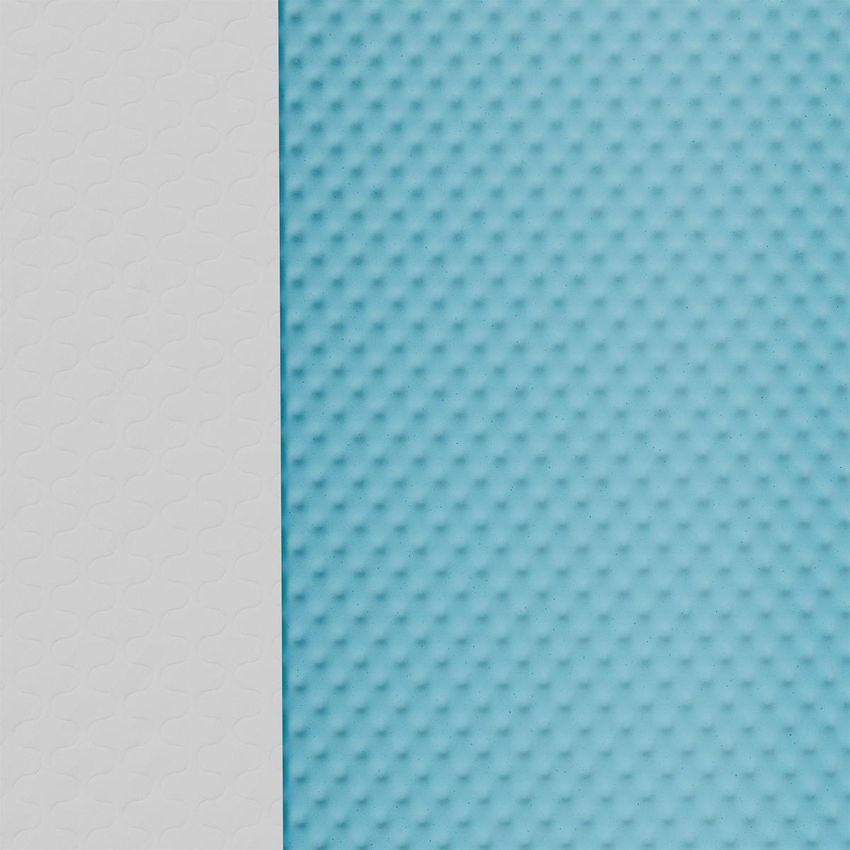 KALTSCHAUMMATRATZE 120x200 cm - Weiß, Textil (160/200cm) - Juskys