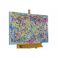 ACRYLBILD HANDGEMALT 100/75 cm - Multicolor, Holz/Textil (100/75cm) - KUNSTLOFT