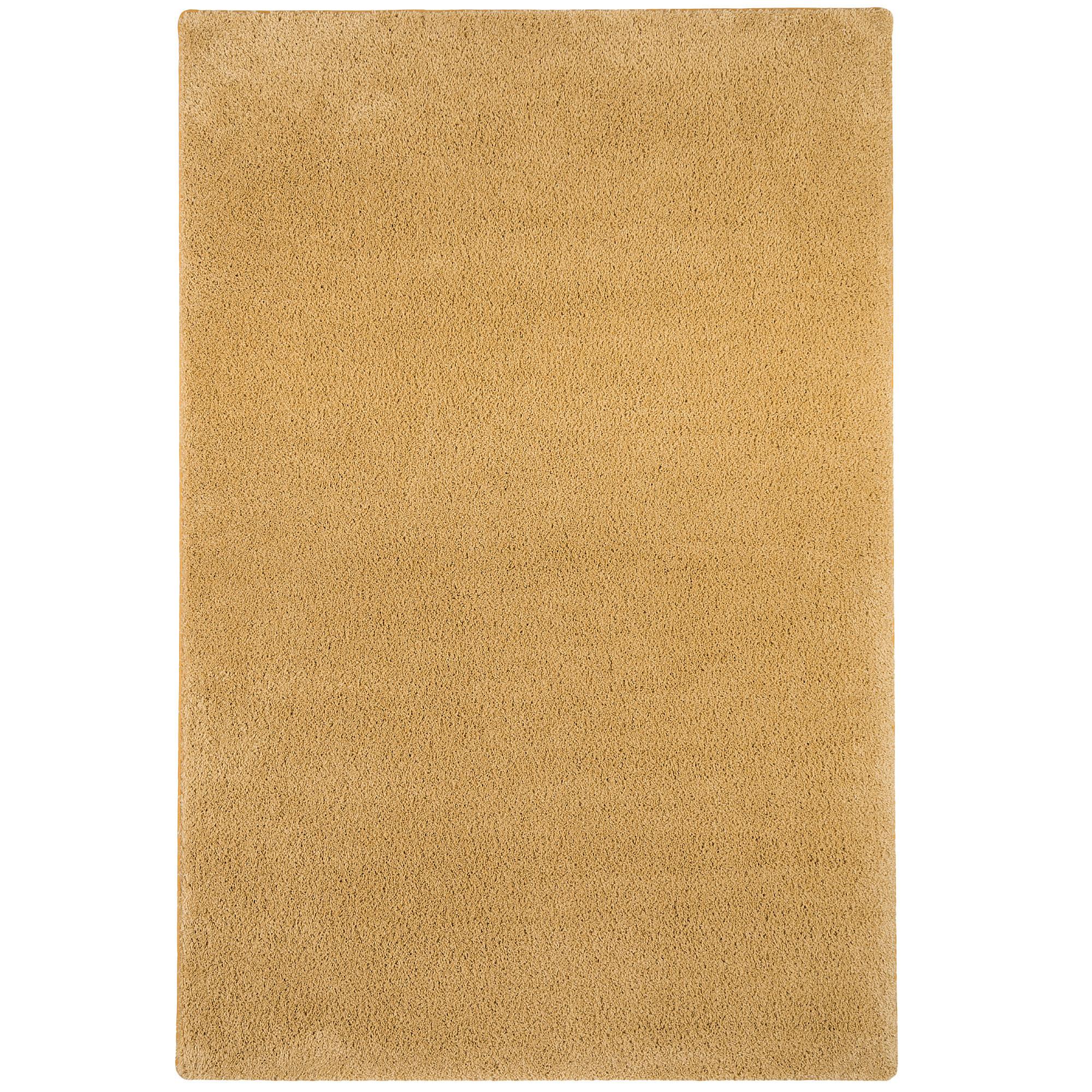 HOCHFLOR SHAGGY TEPPICH PALACE - Currygelb, Textil (80/160cm) - Snapstyle