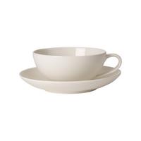 TEETASSE MIT UNTERTASSE For Me weiß 110 ml - Weiß, Keramik (0.11L) - Villeroy & Boch