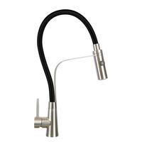 KÜCHENARMATUR ULRIKE 18/6/47 cm - Schwarz, Metall (6/47/18cm) - Nettlife