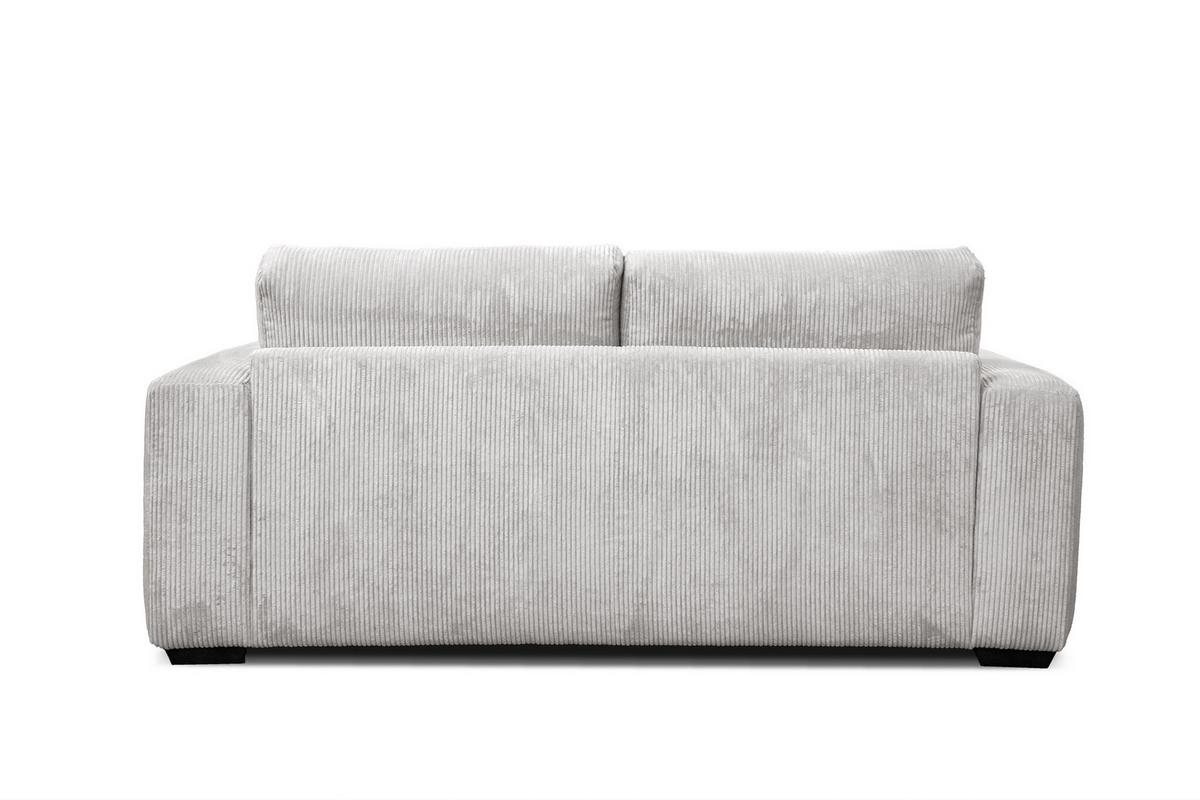 SOFA OLI 3-Sitzer, perlweiß - Weiß, Holz/Textil (208/91/108cm) - Wozimo