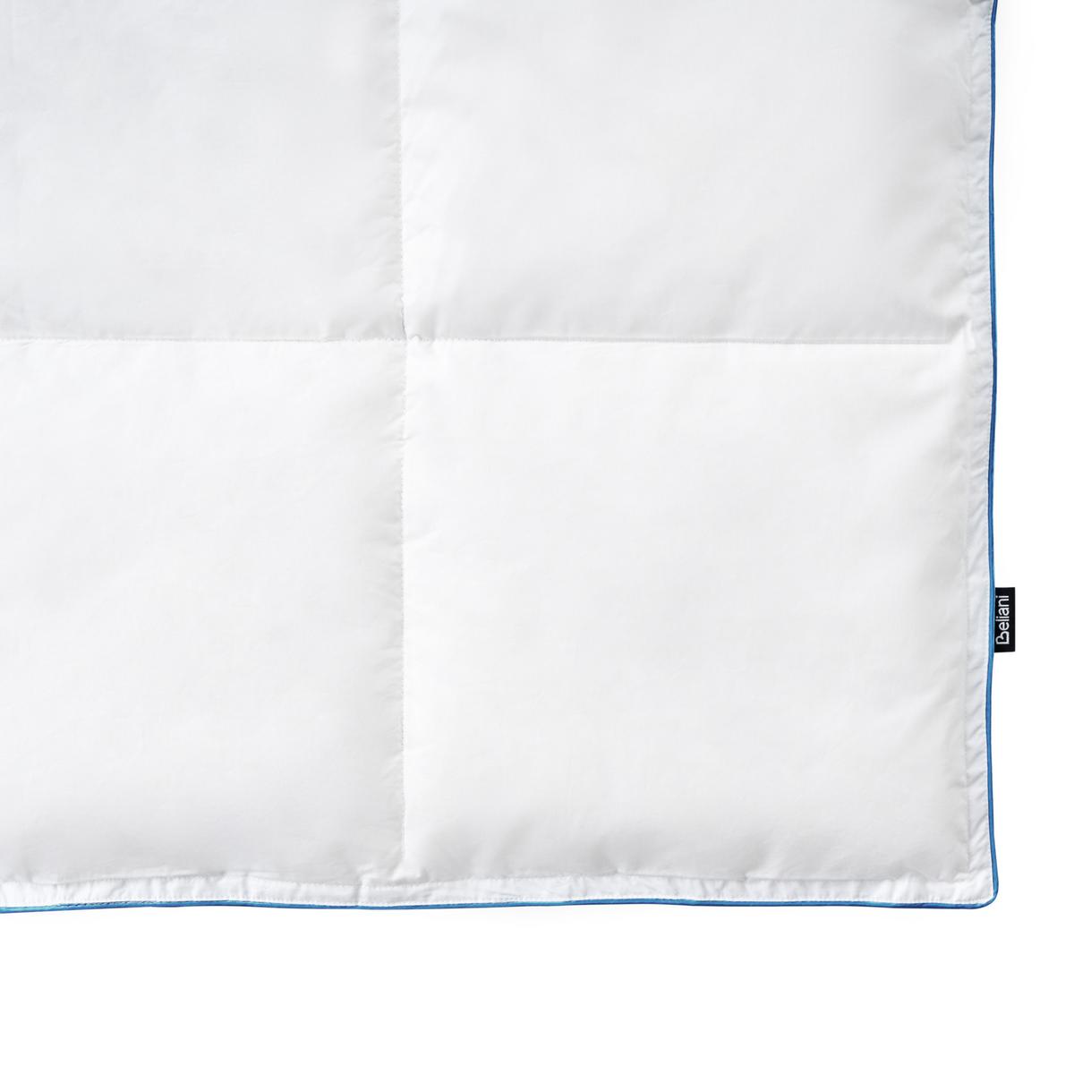 BETTDECKE Entenfedern und Daunen Leicht Warm 150/200 cm Cervino - Weiß, Textil (150/200cm) - Beliani