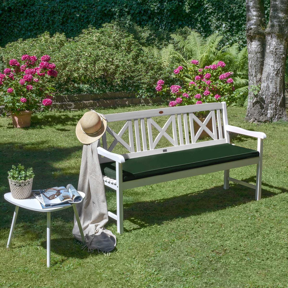 BANKAUFLAGE Loft BK 100/48/5 cm Dunkelgrün - Dunkelgrün, Textil (48/5/100cm) - Beautissu 
