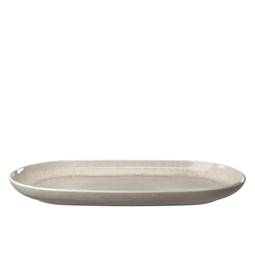 SERVIERPLATTE Perlemor Sand beige 34,2 x 18,1 cm - Beige, Keramik (18.1/3.2/34.2cm) - like.Villeroy & Boch