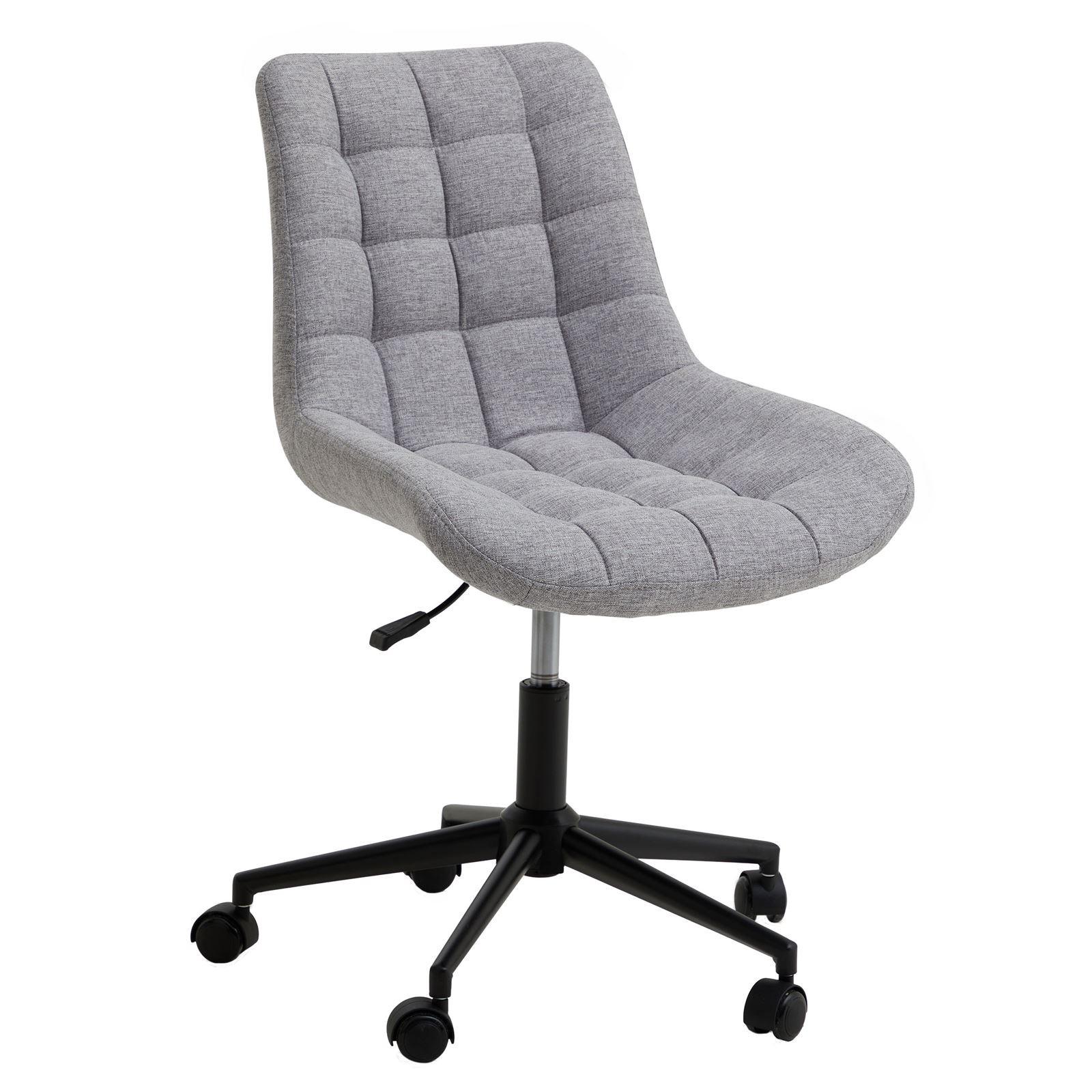 DREHSTUHL TALIA grau - Grau, Textil (53/89/61cm) - IDIMEX
