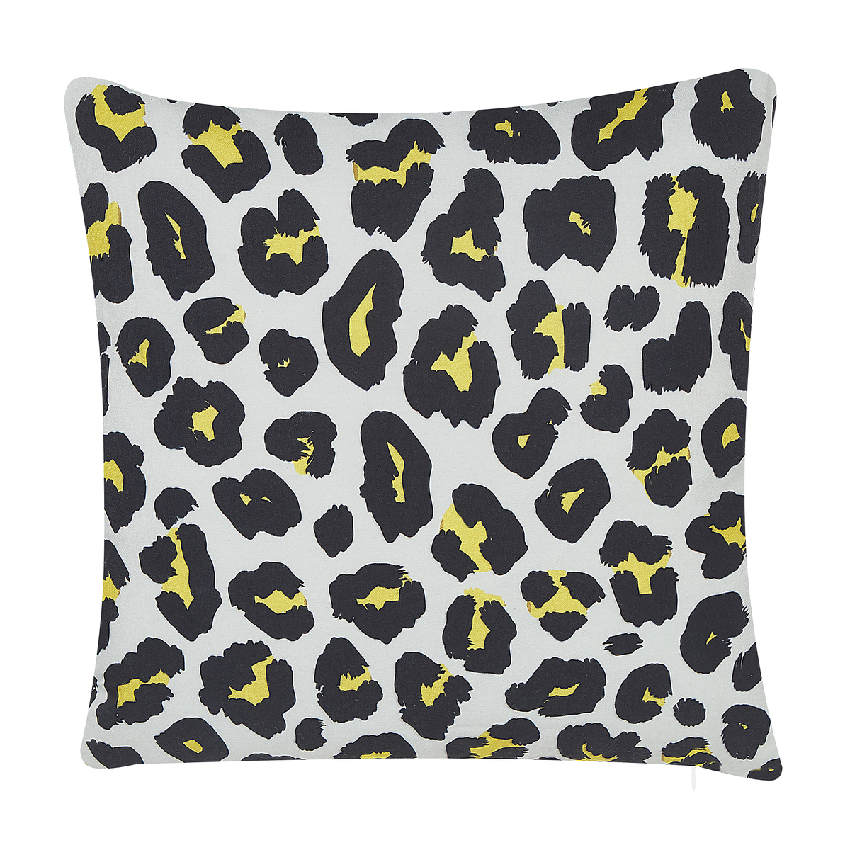 GARTENKISSEN 2er-Set Tierfell-Motiv schwarz/weiß 45/45 cm Karditsa - Multicolor, Textil (45/45cm) - Beliani