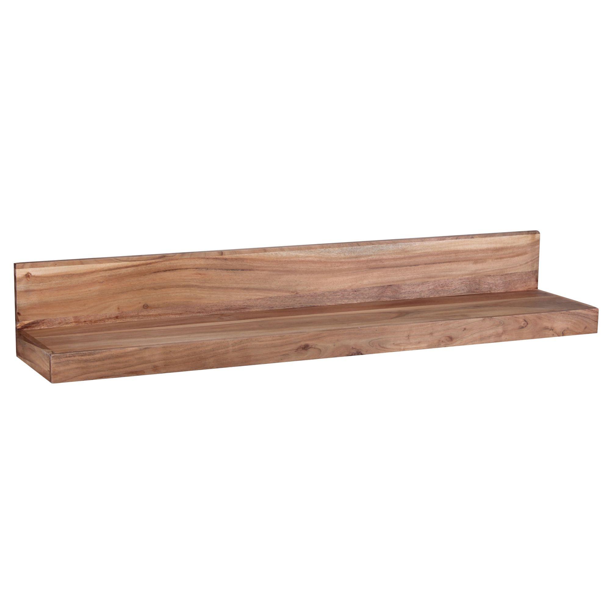 WANDREGAL NAKO Massivholz Flexibles Design Landhausstil, Beige 110x24x17 cm - Beige, Holz (110/17/24cm) - KADIMA DESIGN