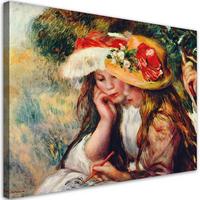 WANDBILD zwei junge mädchen am klavier auguste renoir - Multicolor, Textil (60/40cm) - Feeby