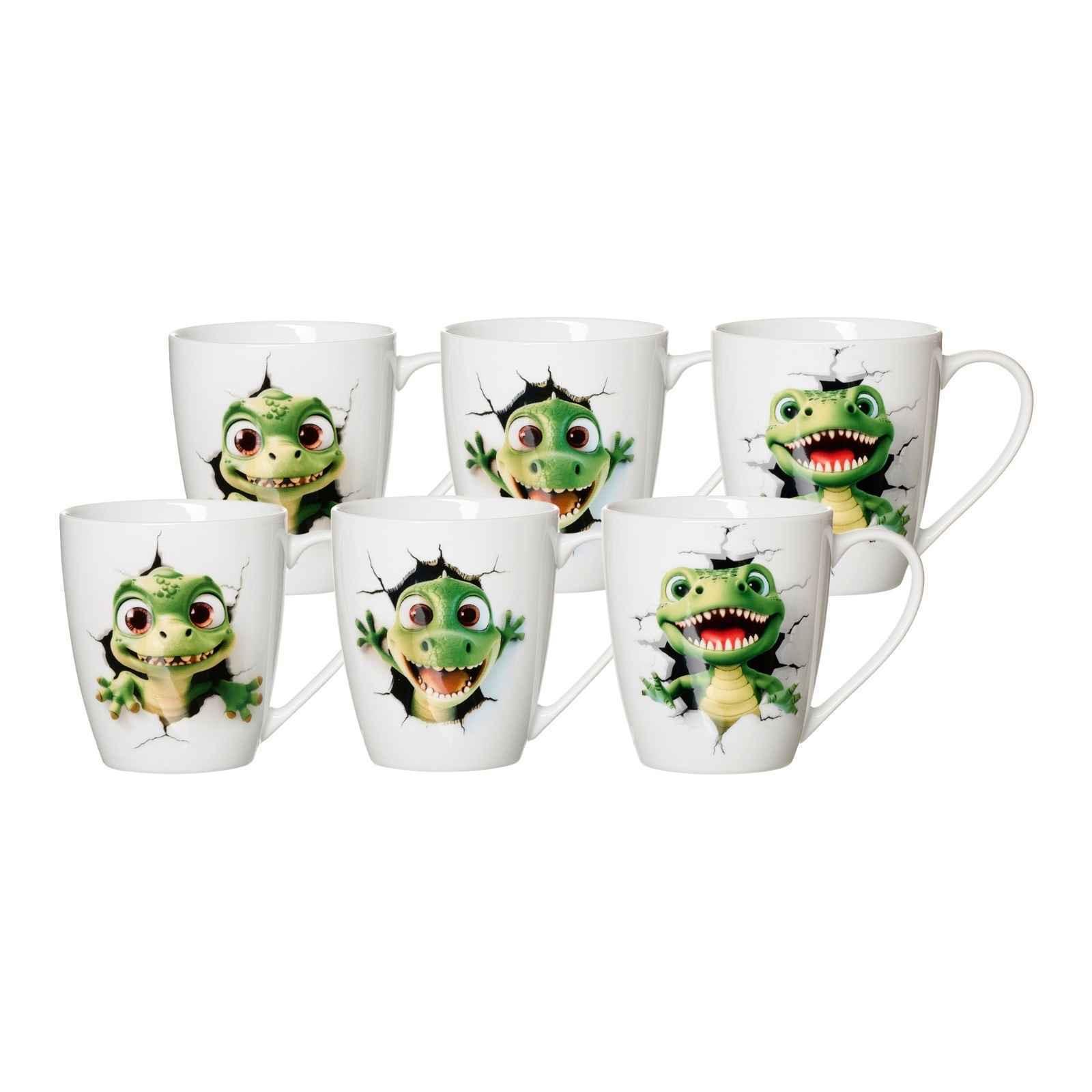HENKELBECHER Capybara bunt 360 ml 6er Set - Multicolor, Keramik (0.36L) - Ritzenhoff Breker