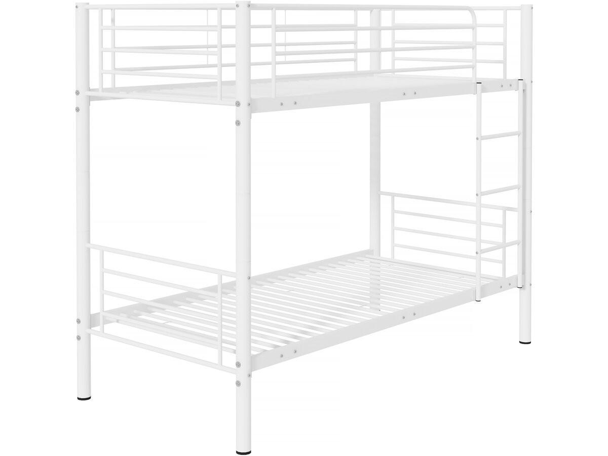 ETAGENBETT adam weiss - Weiß, Metall (190/90cm) - Habitat Garten