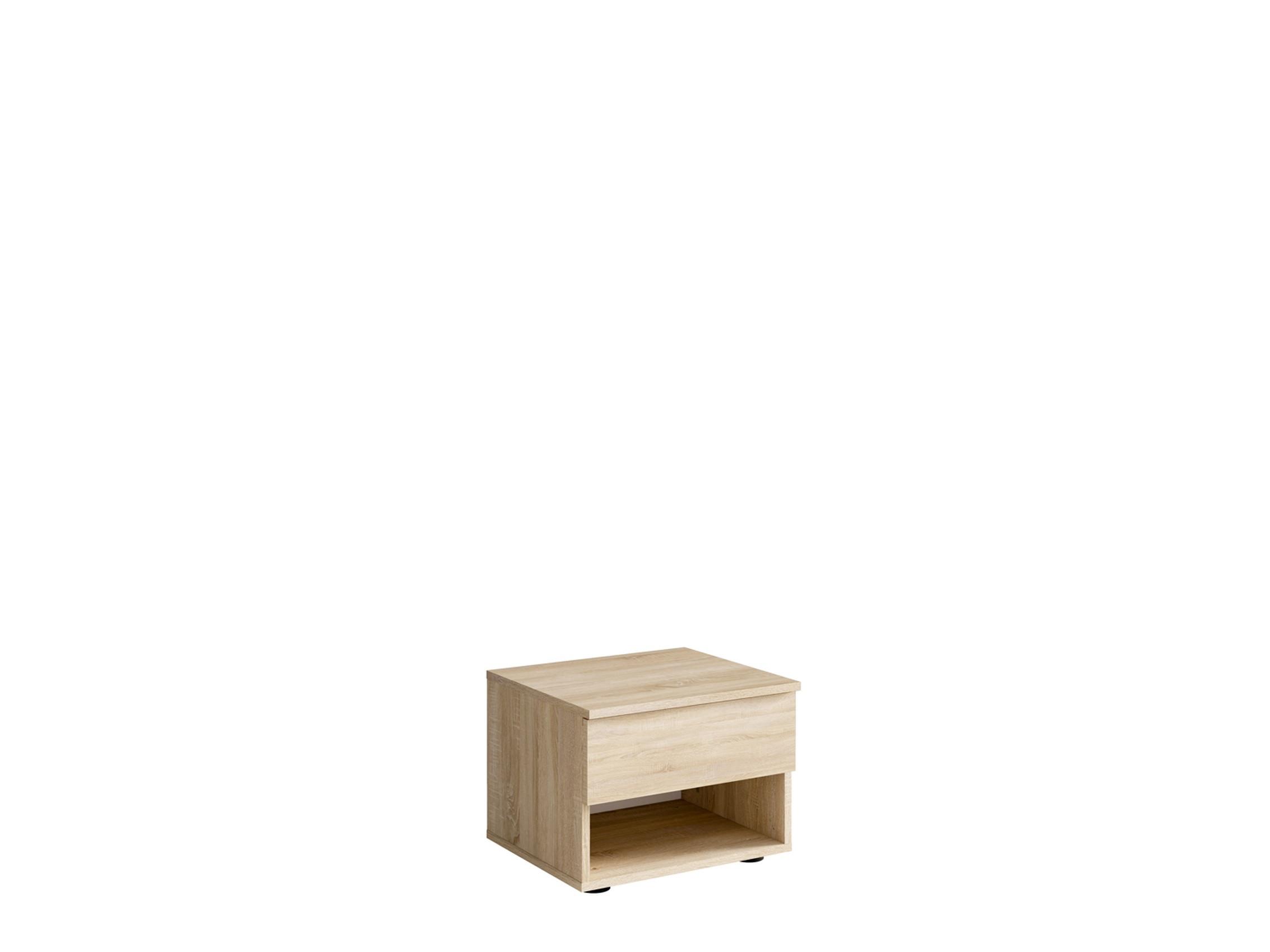 NACHTTISCH Eiche Sonoma 44/36/35 - Sonoma Eiche, Holzwerkstoff (44/36/35cm) - RAUMHIRSCH FURNITURE