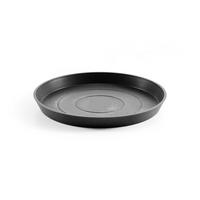 BLUMENTOPFUNTERSETZER rund 50,5/50,5/3,5 cm Dunkelgrau - Dunkelgrau, Kunststoff (50.5/3.5cm) - Ecopots