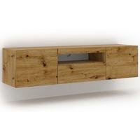 TV-MÖBEL Aurus Holz - Braun, Holzwerkstoff (150/36/37cm) - Petits-meubles