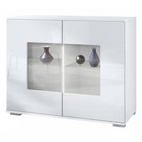 KOMMODE Grömitz Weiß Hochglanz - Weiß Hochglanz, Holzwerkstoff (92.5/75.5/35cm) - Vladon