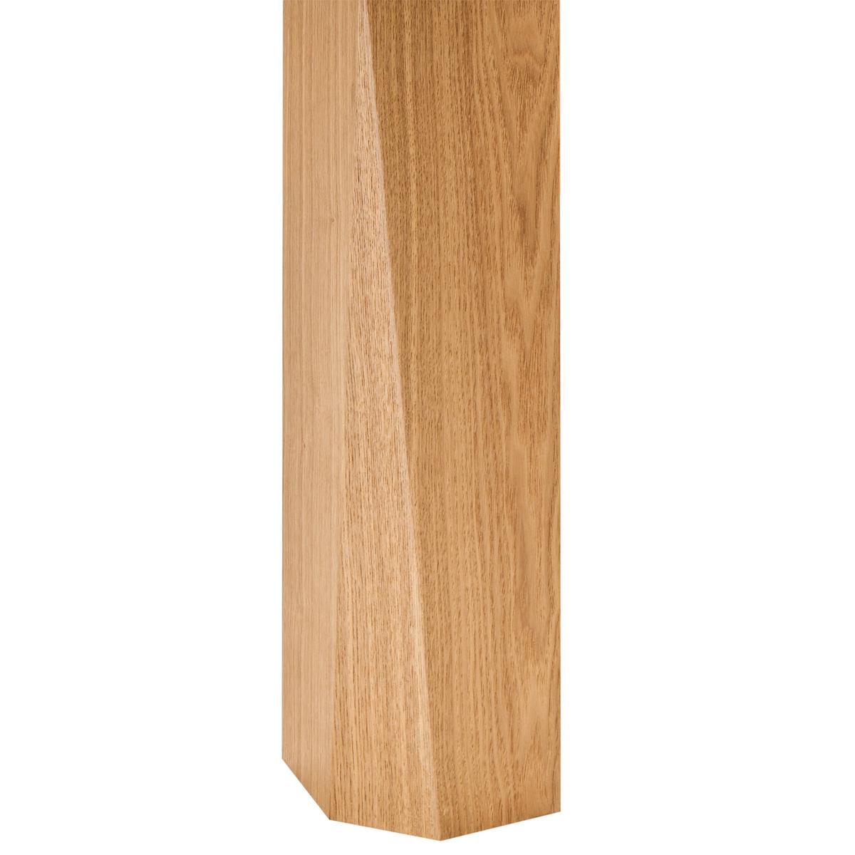 ESSTISCH ausziehbar Helle Esche 160-200/90 cm Mission - Braun, Holzwerkstoff (160/90/78cm) - Beliani