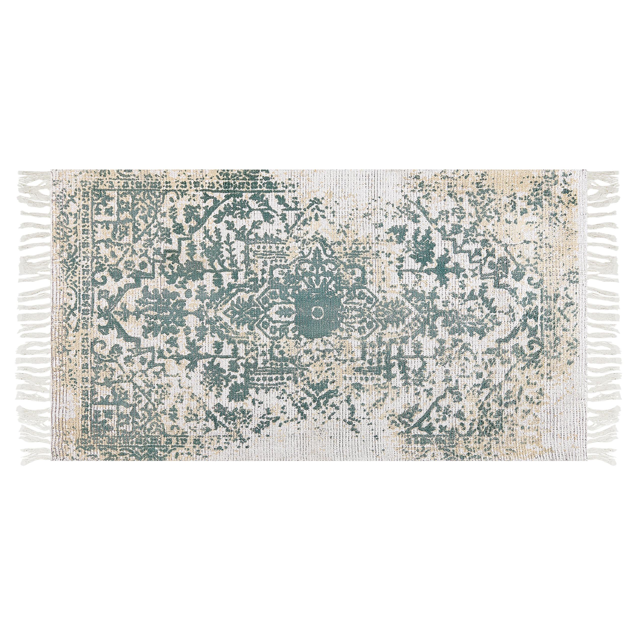 VINTAGE-TEPPICH Boyali 150/80 cm - Beige, Naturmaterialien (80/150cm) - Beliani