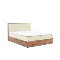 BOXBETT Maximo In überlänge - Creme, Holzwerkstoff/Textil (160/220cm) - Fun Möbel