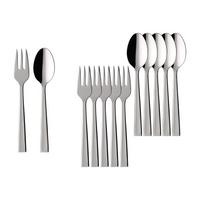 KAFFEEBESTECK BUNDLE Victor edelstahl 12-tlg. - Edelstahlfarben, Metall - Villeroy & Boch