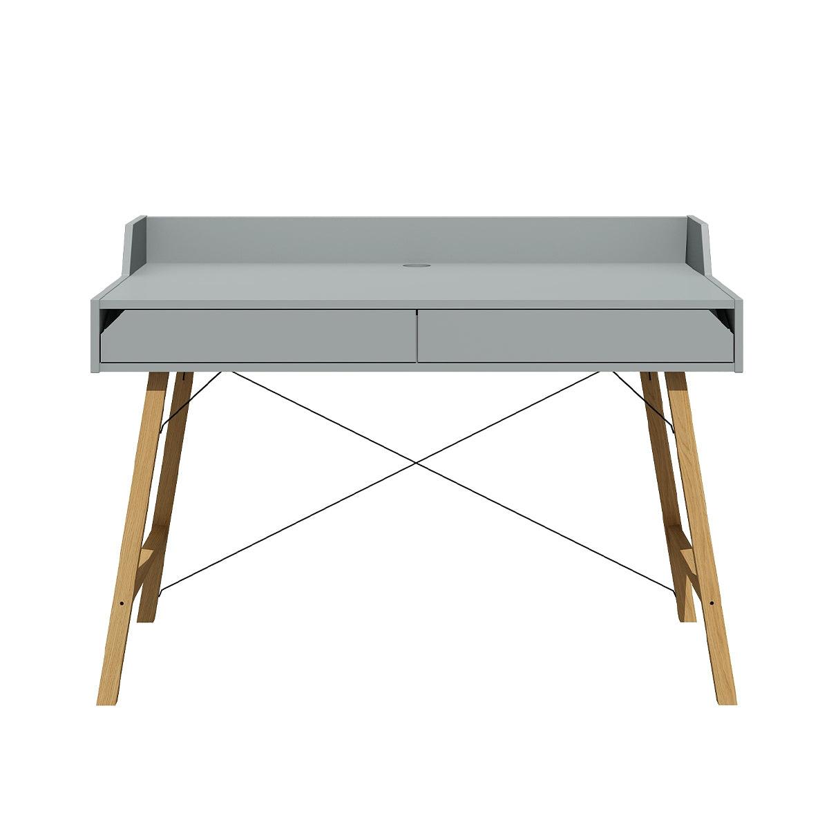 SCHREIBTISCH Grau - Grau, Holzwerkstoff (120/60/86cm) - Petits-meubles