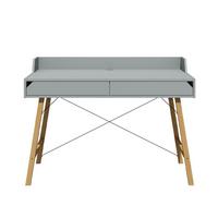 SCHREIBTISCH Grau - Grau, Holzwerkstoff (120/60/86cm) - Petits-meubles