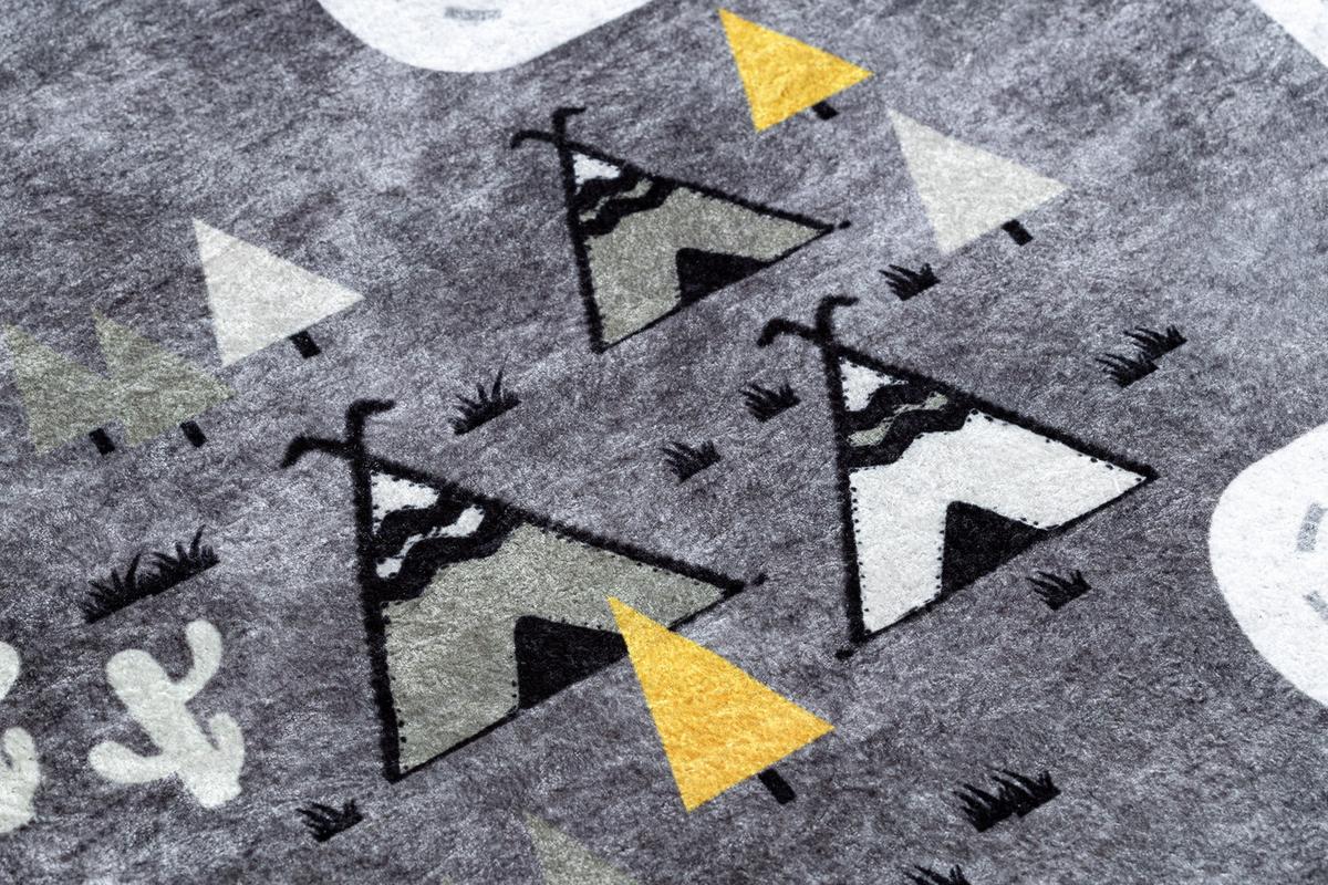 TEPPICH Junior 120/170 cm - Grau, Textil (120/170cm) - rugsX