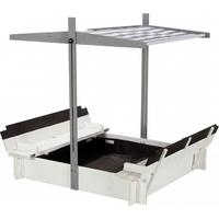 SANDKASTEN soldere1 - Weiß, Holz (120/120/29cm) - WONDERMAKE