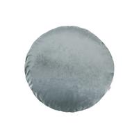 KISSENHÜLLE Rund Samt&Sonders stein-grau 50 cm Ø - Grau, Textil (50/50cm) - beties Heimtextil
