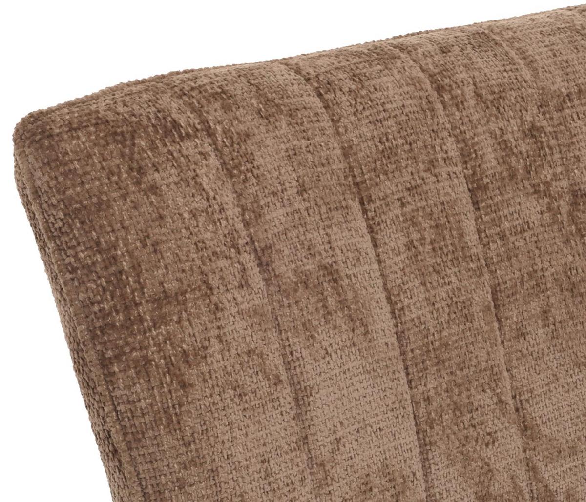 SITZBANK Braun - Dunkelgrau/Braun, Textil (160/90/60cm) - MCW
