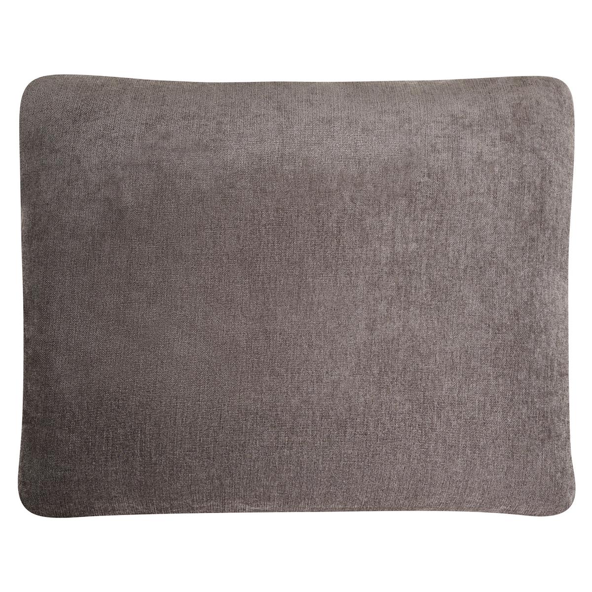 2-SITZER-SOFA Chenillegewebe Taupe Kjaer - Taupe, Textil (155/100/100cm) - Beliani
