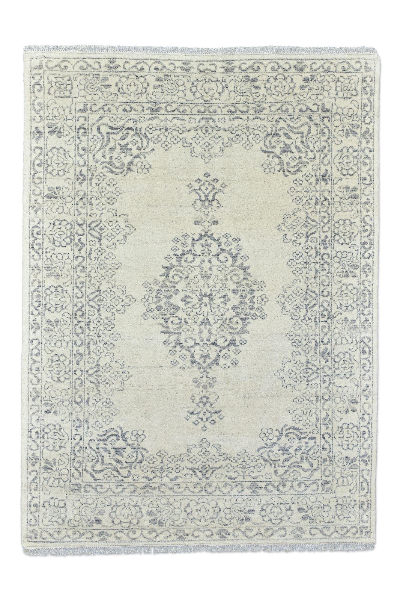 VINTAGETEPPICH Versian 70x140 cm - Naturfarben, Textil (70/140cm) - THEKO