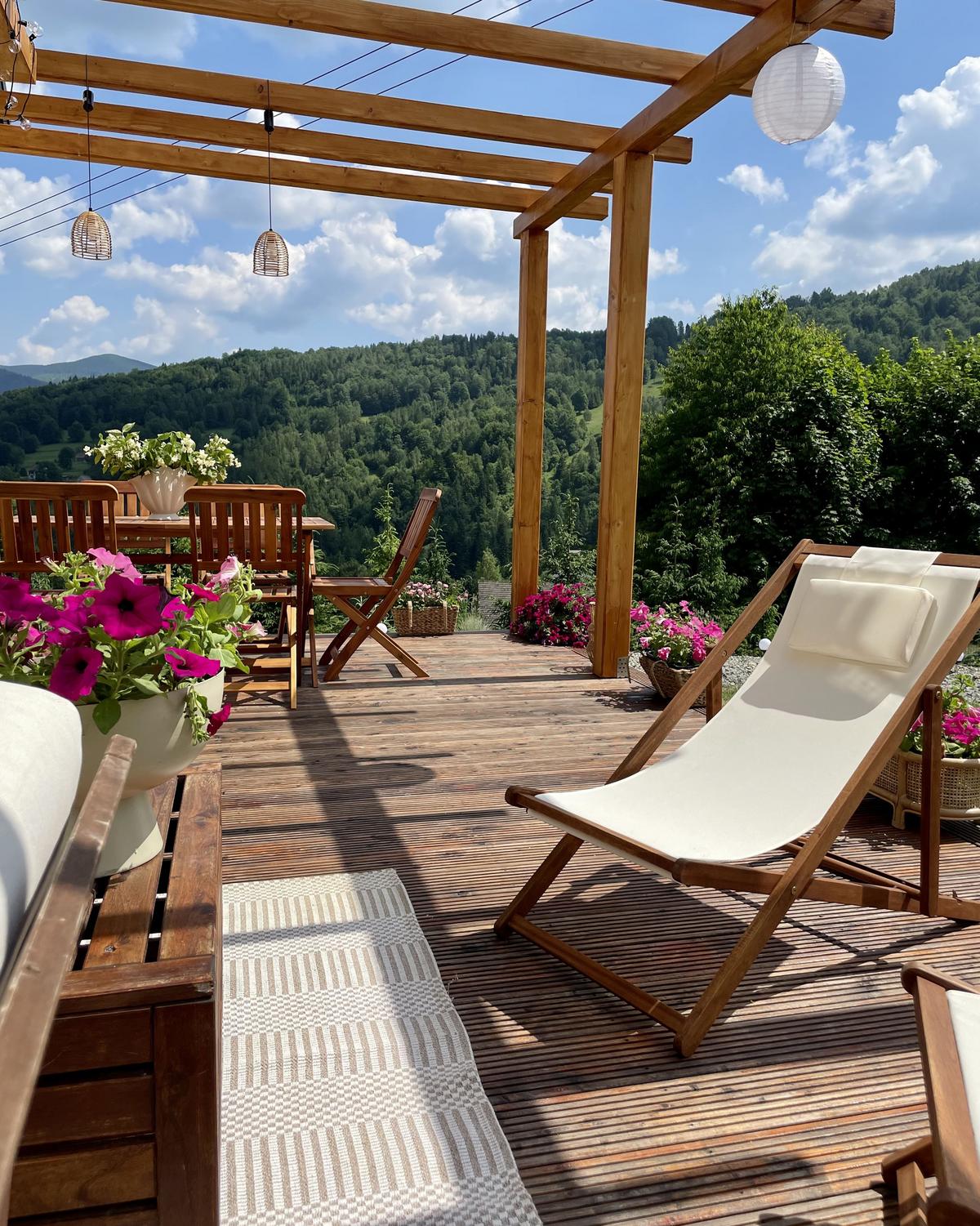 GARTENLIEGE mit 2 Ersatzstoffbezügen dunkelbraun/weiß Avellino - Dunkelbraun/Weiß, Textil (54/70/97cm) - Beliani