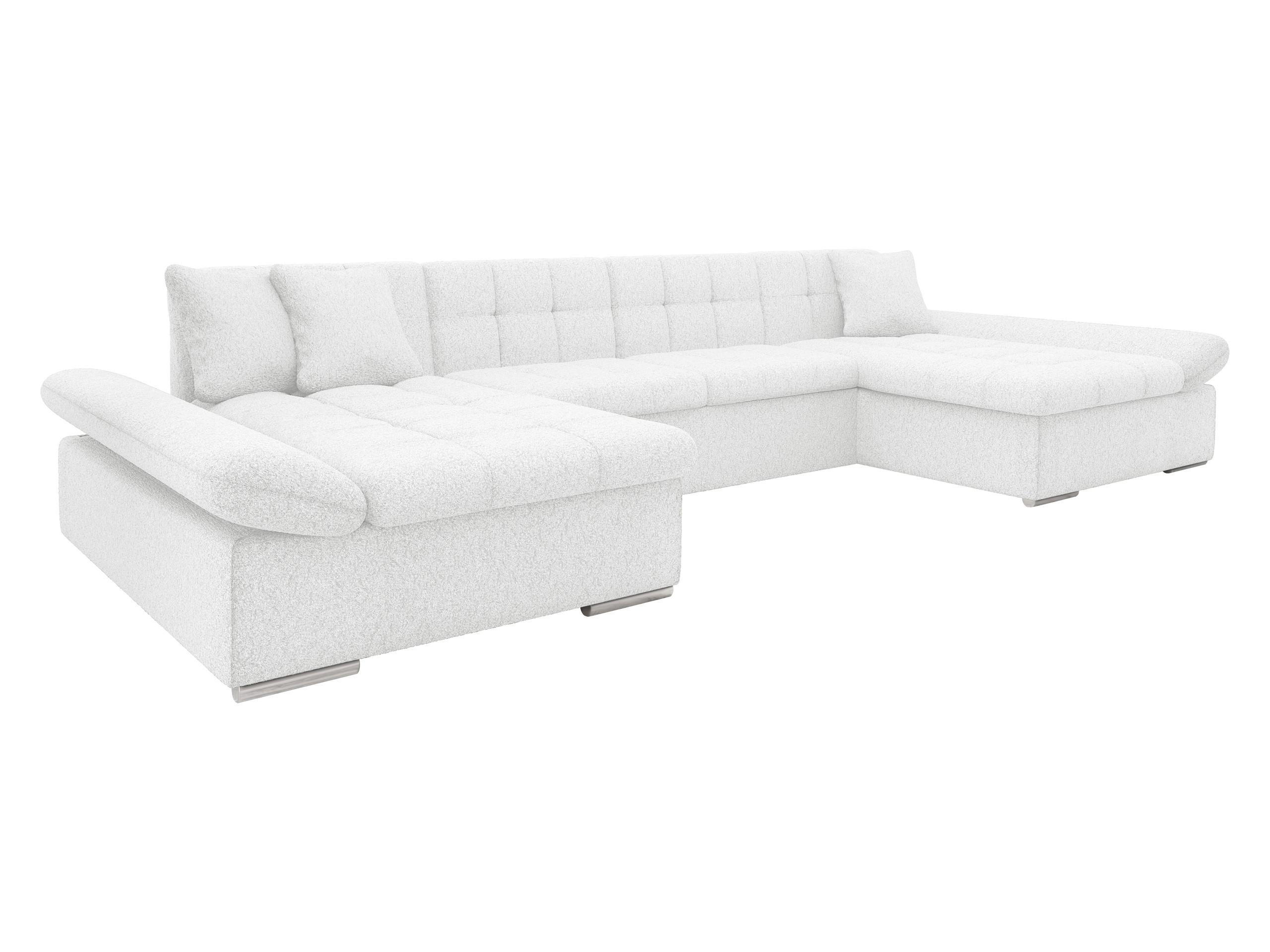 WOHNLANDSCHAFTEN Alia - Creme, Holz/Textil (360/75/160cm) - MIRJAN24