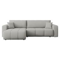 ECKSOFA Furyn Maxi - Schwarz/Grau, Holz/Kunststoff (274/145cm) - MIRJAN24