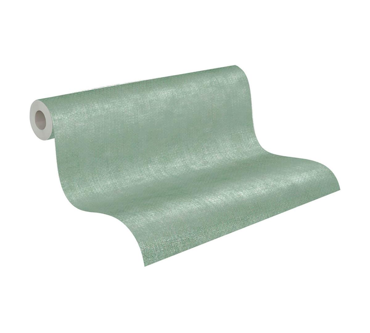 VLIESTAPETE Grün 53/1005 cm - Grün, Textil (53/1cm) - KUNSTLOFT