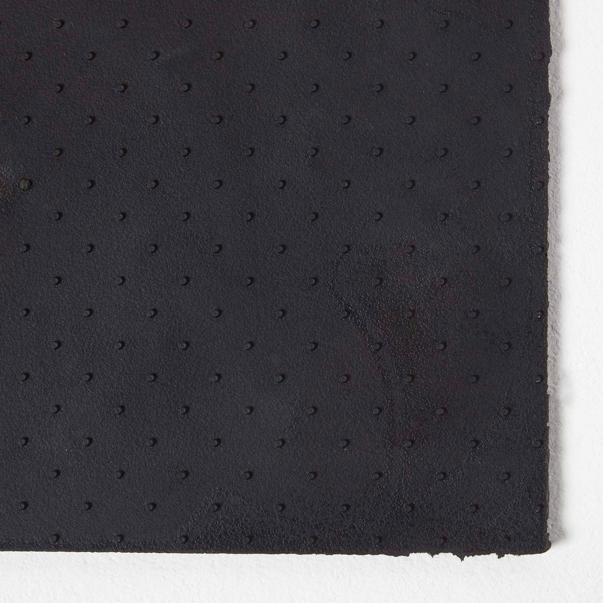 FUSSMATTE Hello, 46/76 cm - Schwarz, Kunststoff (46/76cm) - Homescapes