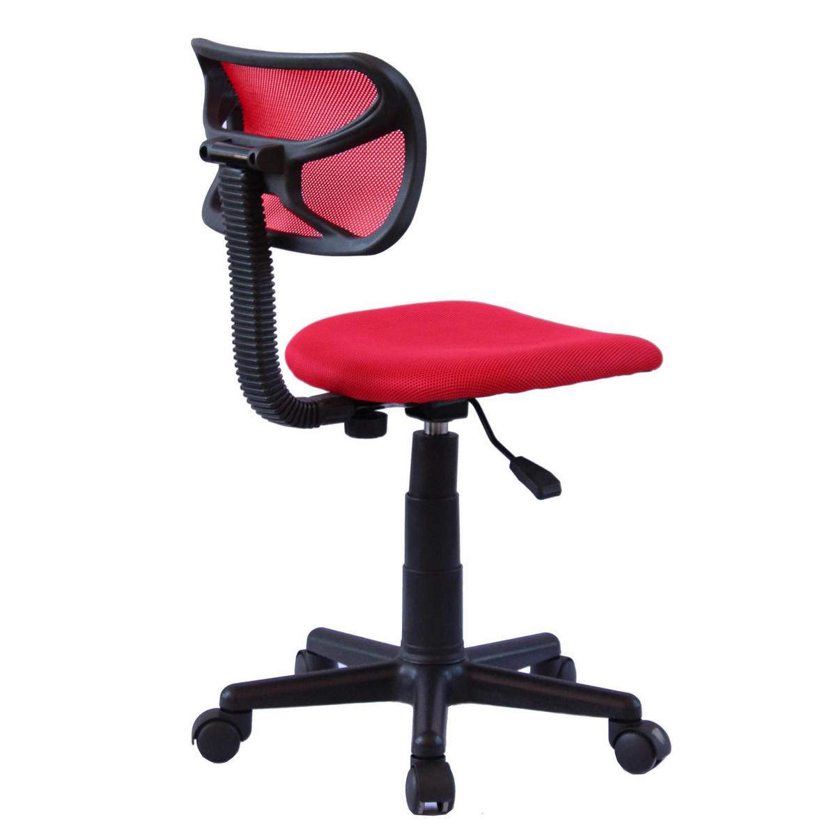 KINDERDREHSTUHL MILAN rot - Rot, Kunststoff/Textil (42/85/48cm) - IDIMEX