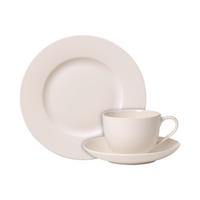 KAFFEESERVICE For Me weiß 18-tlg. - Weiß, Keramik (2/2/2cm) - Villeroy & Boch