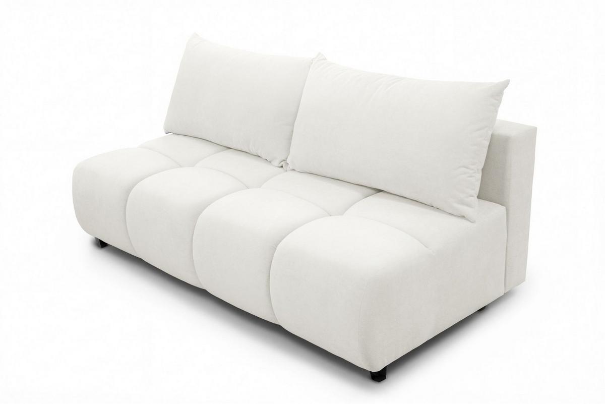 SCHLAFSOFA Xenio Mit Schlaffunktion - Weiß, Holzwerkstoff/Textil (196/103/100cm) - Fun Möbel
