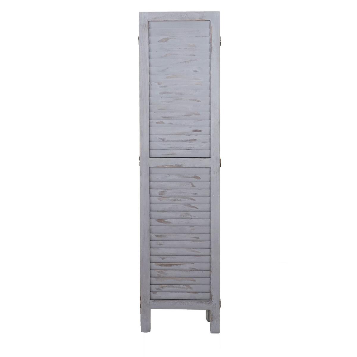 PARAVENT Grau - Grau, Holz (162/170/2cm) - MCW