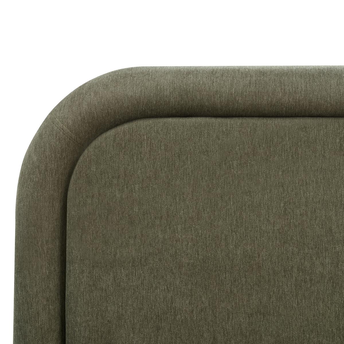 POLSTERBETT mit Lattenrost 180x200 cm Grün Lavardens - Grün, Textil (180/200cm) - Beliani