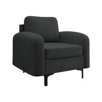 SESSEL Venice - Schwarz, Holz/Textil (94/96/92cm) - MIRJAN24
