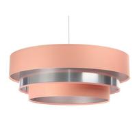 HÄNGELEUCHTE Rosa 60/20 cm - Pink, Kunststoff (60/1/20cm) - ONZENO