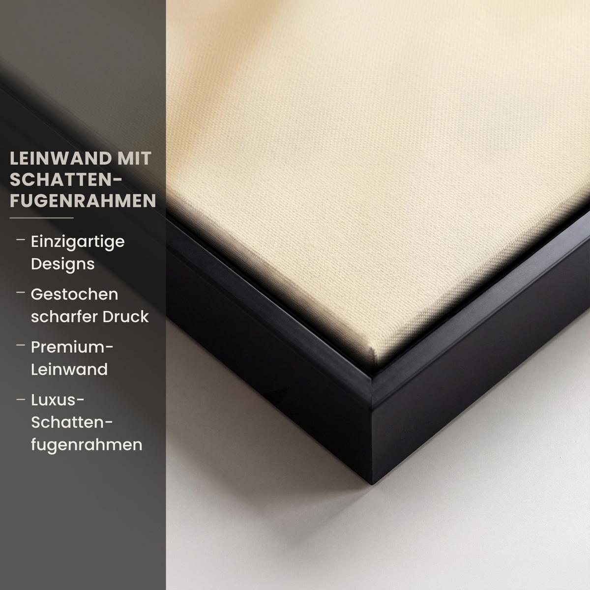 LEINWAND Bilder mit Rahmen - Beige - Osterkuchen - Eier - 40x60 - Beige, Textil (40/60cm) - MuchoWow